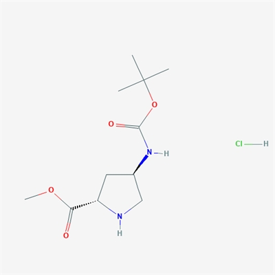 Methyl (2S,4R)-4-Boc-aminopyrrolidine-2-carboxylate hydrochloride