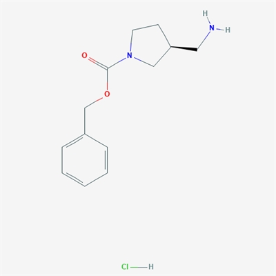 (S)-Benzyl 3-(aminomethyl)pyrrolidine-1-carboxylate hydrochloride