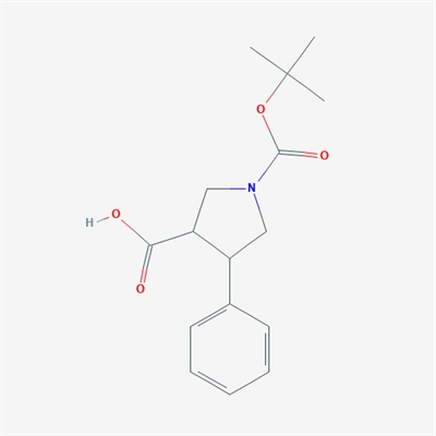 1-(tert-Butoxycarbonyl)-4-phenylpyrrolidine-3-carboxylic acid