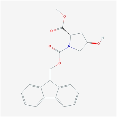 (2S,4R)-1-((9H-Fluoren-9-yl)methyl) 2-methyl 4-hydroxypyrrolidine-1,2-dicarboxylate
