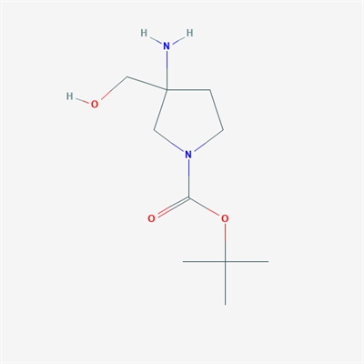 tert-Butyl 3-amino-3-(hydroxymethyl)pyrrolidine-1-carboxylate