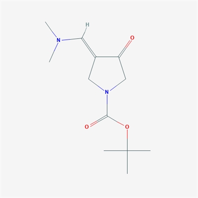 tert-Butyl 3-((dimethylamino)methylene)-4-oxopyrrolidine-1-carboxylate