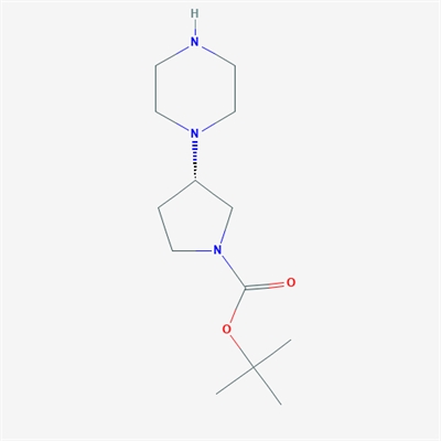 (S)-tert-Butyl 3-(piperazin-1-yl)pyrrolidine-1-carboxylate