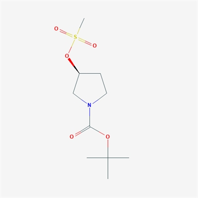 (S)-tert-Butyl 3-((methylsulfonyl)oxy)pyrrolidine-1-carboxylate