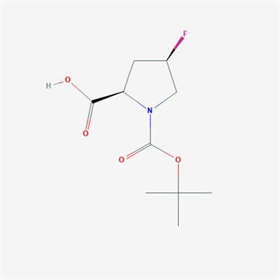 (2R,4R)-1-(tert-Butoxycarbonyl)-4-fluoropyrrolidine-2-carboxylic acid