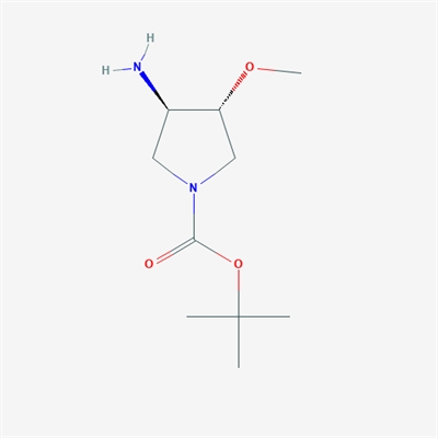 (3R,4R)-tert-Butyl 3-amino-4-methoxypyrrolidine-1-carboxylate