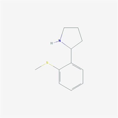 2-(2-(Methylthio)phenyl)pyrrolidine