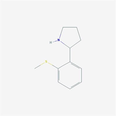 2-(2-(Methylthio)phenyl)pyrrolidine
