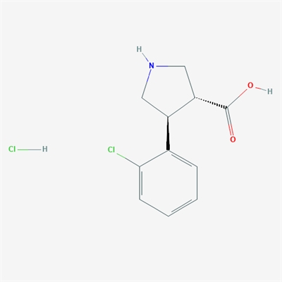 trans-4-(2-Chlorophenyl)pyrrolidine-3-carboxylic acid hydrochloride
