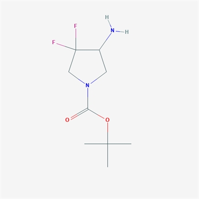 tert-Butyl 4-amino-3,3-difluoropyrrolidine-1-carboxylate