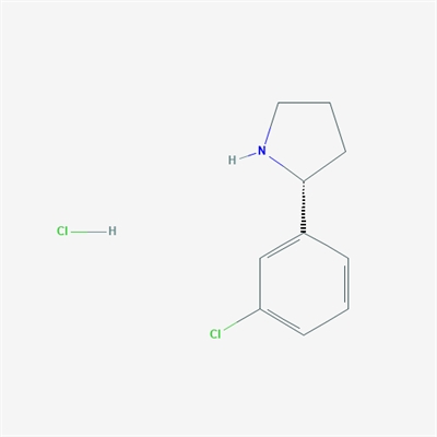 (R)-2-(3-Chlorophenyl)pyrrolidine hydrochloride