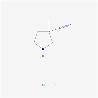 3-Cyano-3-methylpyrrolidine hydrochloride