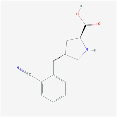 (2S,4R)-4-(2-Cyanobenzyl)pyrrolidine-2-carboxylic acid