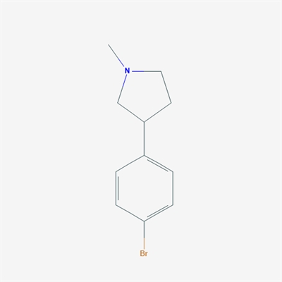 3-(4-Bromophenyl)-1-methylpyrrolidine