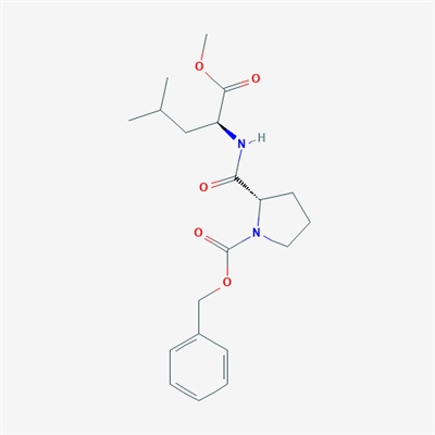 (S)-Benzyl 2-(((S)-1-methoxy-4-methyl-1-oxopentan-2-yl)carbamoyl)pyrrolidine-1-carboxylate