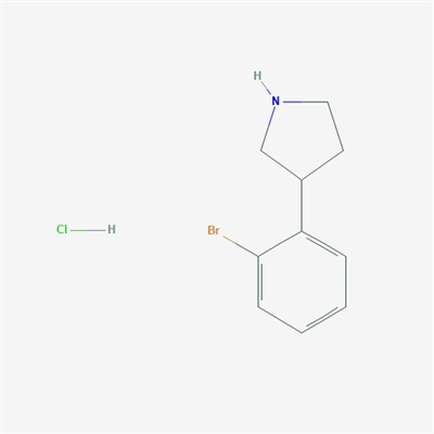 3-(2-Bromophenyl)pyrrolidine hydrochloride