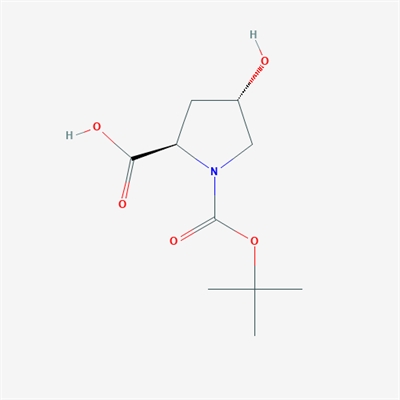 (2R,4S)-1-(tert-Butoxycarbonyl)-4-hydroxypyrrolidine-2-carboxylic acid