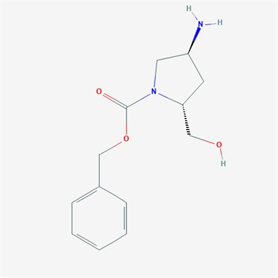 (2R,4S)-Benzyl 4-amino-2-(hydroxymethyl)pyrrolidine-1-carboxylate