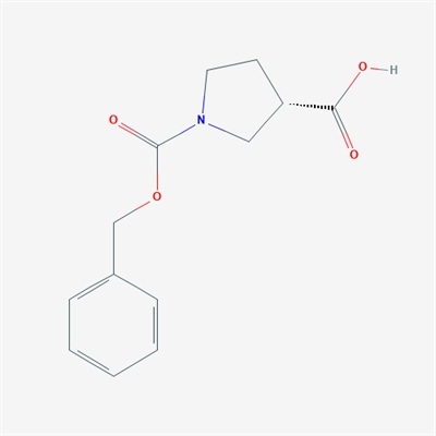 (S)-1-((Benzyloxy)carbonyl)pyrrolidine-3-carboxylic acid