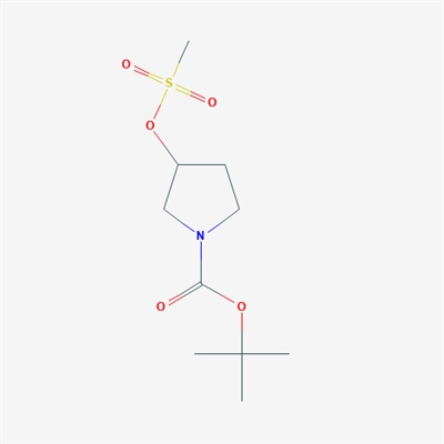 tert-Butyl 3-((methylsulfonyl)oxy)pyrrolidine-1-carboxylate