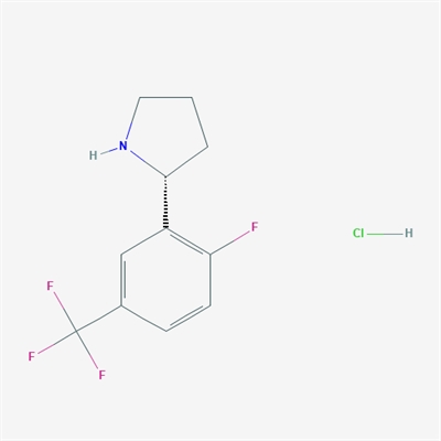 (R)-2-(2-Fluoro-5-(trifluoromethyl)phenyl)pyrrolidine hydrochloride
