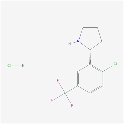(R)-2-(2-Chloro-5-(trifluoromethyl)phenyl)pyrrolidine hydrochloride