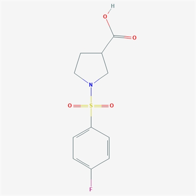 1-((4-Fluorophenyl)sulfonyl)pyrrolidine-3-carboxylic acid