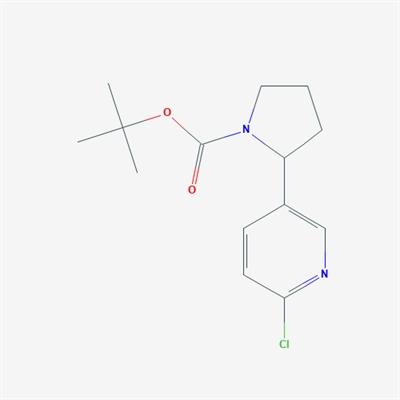 tert-Butyl 2-(6-chloropyridin-3-yl)pyrrolidine-1-carboxylate