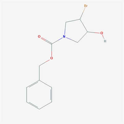 Benzyl 3-bromo-4-hydroxypyrrolidine-1-carboxylate