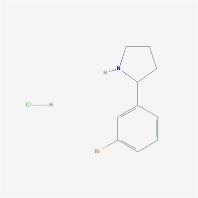 2-(3-Bromophenyl)pyrrolidine hydrochloride
