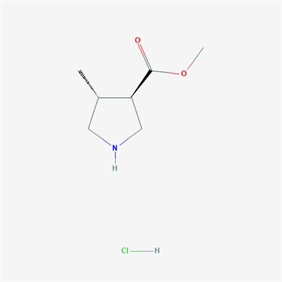 trans-Methyl 4-methylpyrrolidine-3-carboxylate hydrochloride