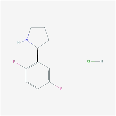 (S)-2-(2,5-Difluorophenyl)pyrrolidine hydrochloride