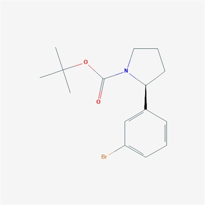 (S)-tert-Butyl 2-(3-bromophenyl)pyrrolidine-1-carboxylate