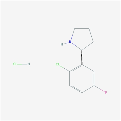 (R)-2-(2-Chloro-5-fluorophenyl)pyrrolidine hydrochloride