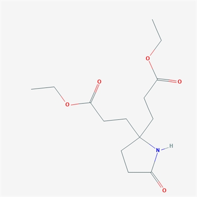 Diethyl 3,3'-(5-oxopyrrolidine-2,2-diyl)dipropanoate