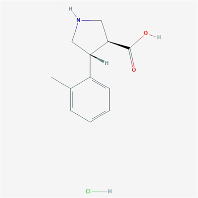 (3S,4R)-4-(o-tolyl)Pyrrolidine-3-carboxylic acid hydrochloride