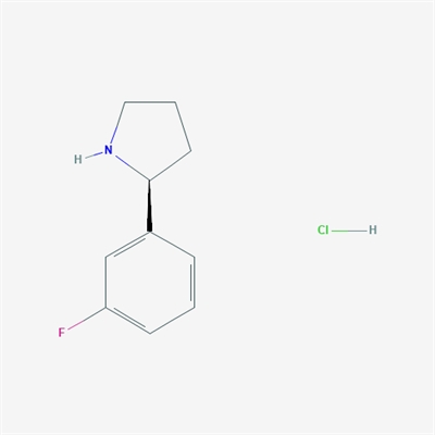 (S)-2-(3-Fluorophenyl)pyrrolidine hydrochloride