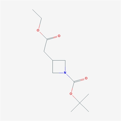 tert-Butyl 3-(2-ethoxy-2-oxoethyl)azetidine-1-carboxylate