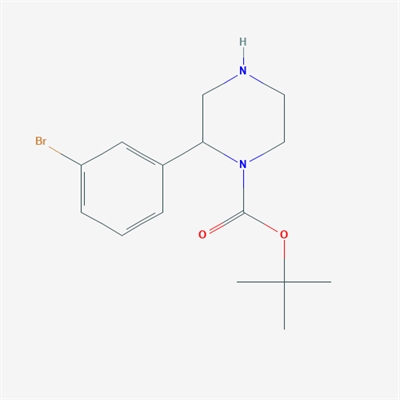 tert-Butyl 2-(3-bromophenyl)piperazine-1-carboxylate