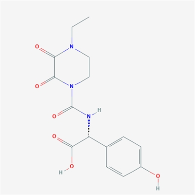 (R)-2-(4-Ethyl-2,3-dioxopiperazine-1-carboxamido)-2-(4-hydroxyphenyl)acetic acid