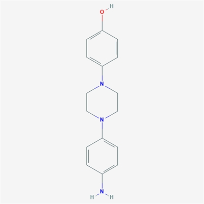 1-(4-Aminophenyl)-4-(4-hydroxyphenyl)piperazine