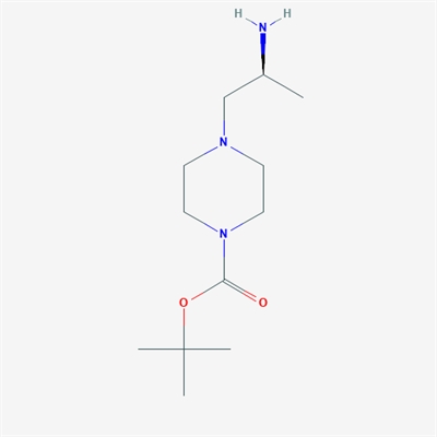 (S)-tert-Butyl 4-(2-aminopropyl)piperazine-1-carboxylate