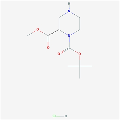 (S)-1-tert-Butyl 2-methyl piperazine-1,2-dicarboxylate hydrochloride