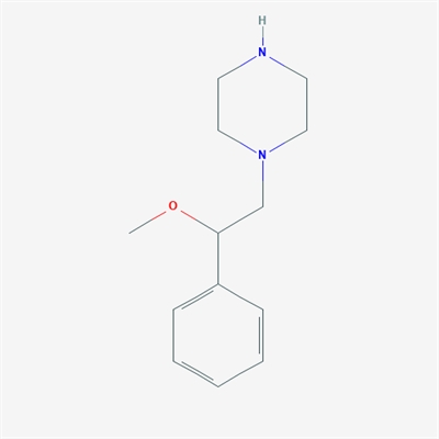 1-(2-Methoxy-2-phenylethyl)piperazine