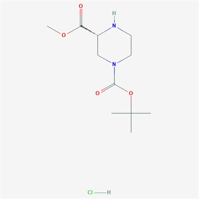 (R)-1-tert-Butyl 3-methyl piperazine-1,3-dicarboxylate hydrochloride