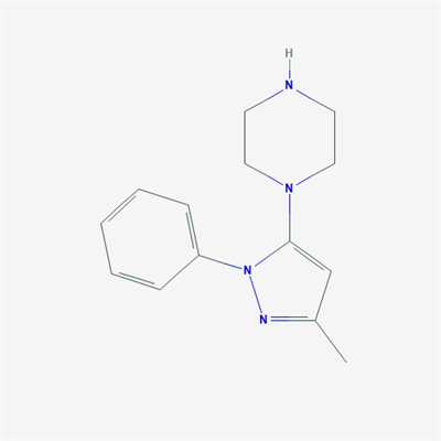 1-(3-Methyl-1-phenyl-1H-pyrazol-5-yl)piperazine