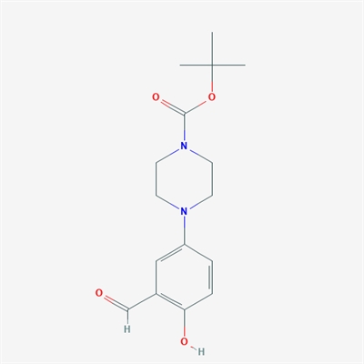 tert-Butyl 4-(3-formyl-4-hydroxyphenyl)piperazine-1-carboxylate