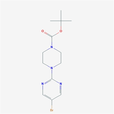 tert-Butyl 4-(5-bromopyrimidin-2-yl)piperazine-1-carboxylate