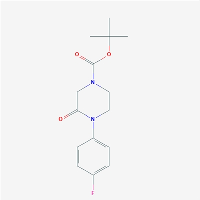 tert-Butyl 4-(4-fluorophenyl)-3-oxopiperazine-1-carboxylate