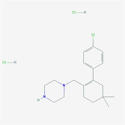 1-((4'-Chloro-5,5-dimethyl-3,4,5,6-tetrahydro-[1,1'-biphenyl]-2-yl)methyl)piperazine dihydrochloride